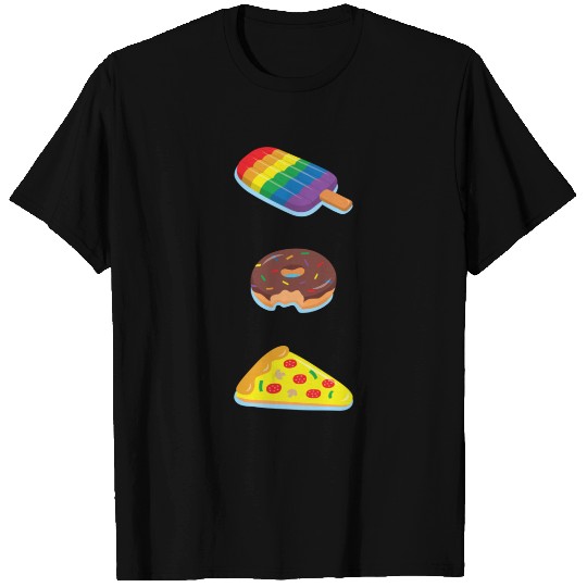 Trendy Swim Pool Party Floats Pattern T Shirts