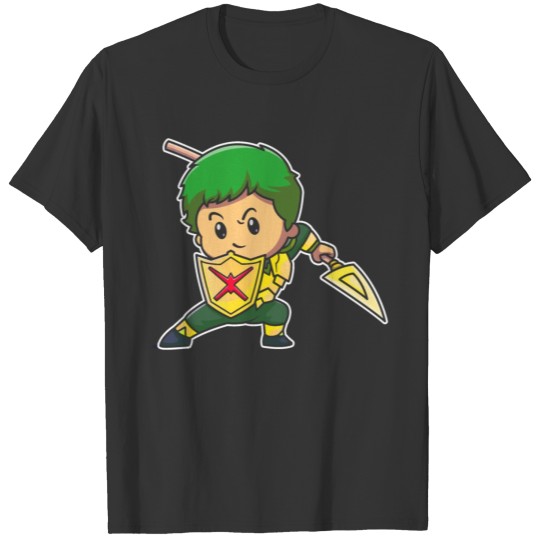 Cute Boy Knight T Shirts