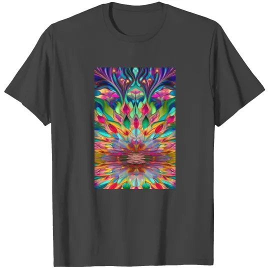 Abstract Stained Glass T Shirts