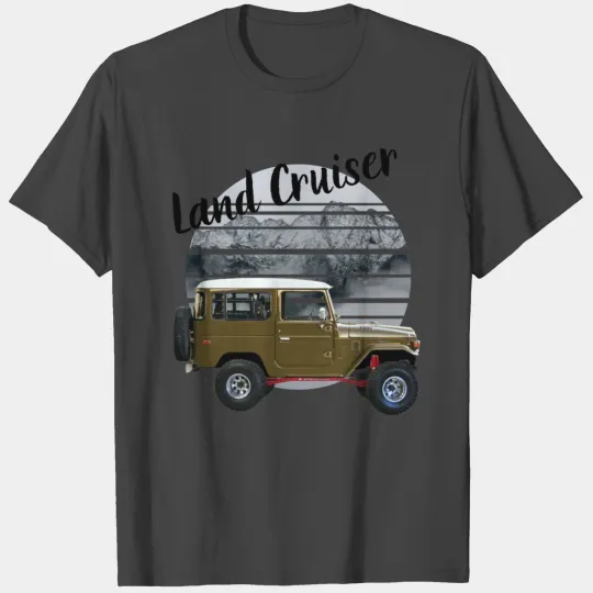 Toyota Land Cruiser J40 Off-Road Car Mountain T Shirts