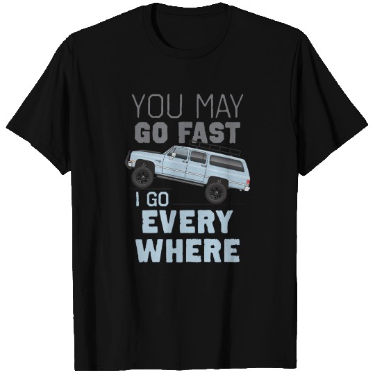 YOU MAY Light Blue T Shirts