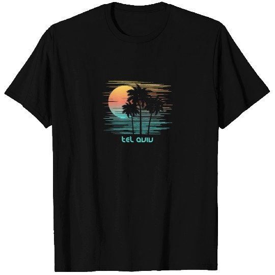 Tel Aviv Israel Stylish Souvenir Vacation T Shirts