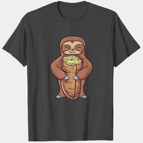 Garlic Bread Sloth T Shirts