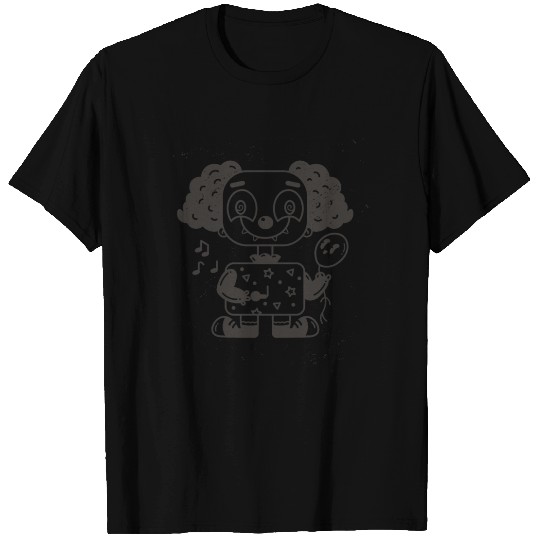 Scary creepy cartoon clown Scary creepy cartoon cl T Shirts