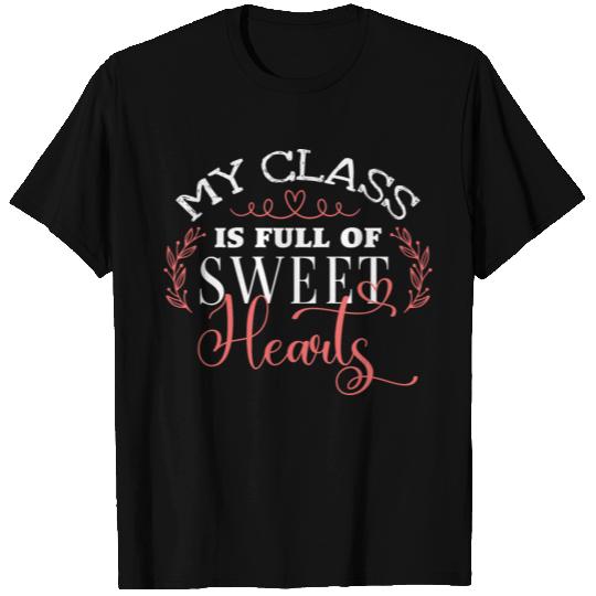 Teacher Valentine's Day Classroom Teaching T Shirts