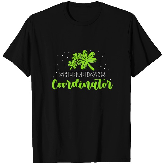 Shenanigans Coordinator Funny St Patricks Day T Shirts