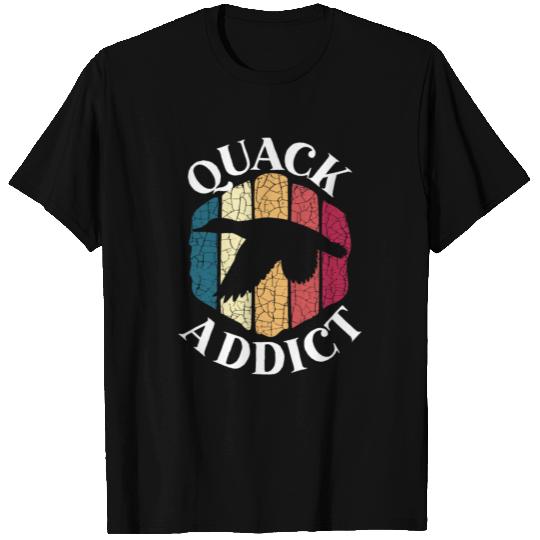 Quack Addict Duckling Bird Waterfowl Duck Lover T Shirts
