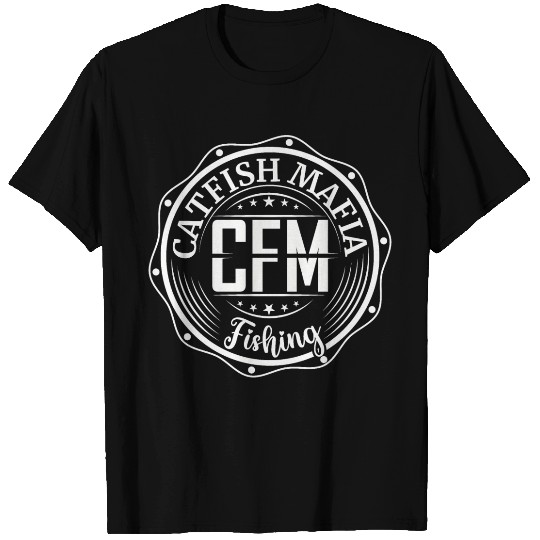 Catfish mafia fishing logo T Shirts