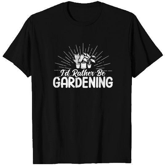 Plants Gardening Gardener Landscaper T Shirts