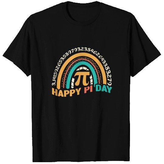 Retro Pi Math Holiday Mathematics Groovy Pi Day T Shirts