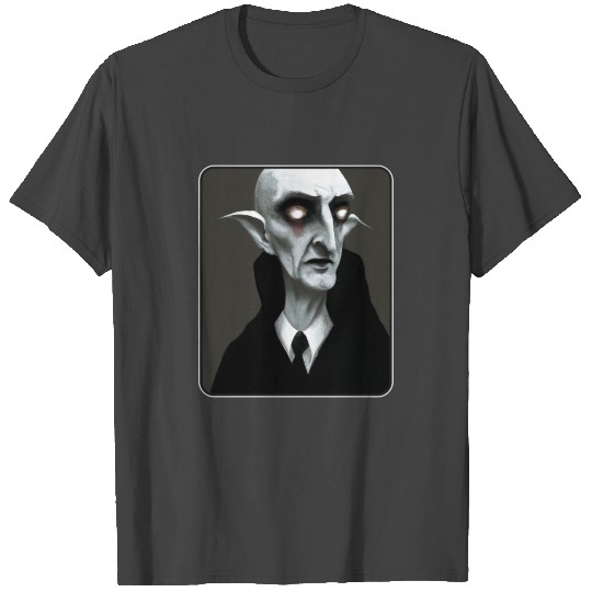 Gothic Nosferatu - The Dark Vampire T Shirts