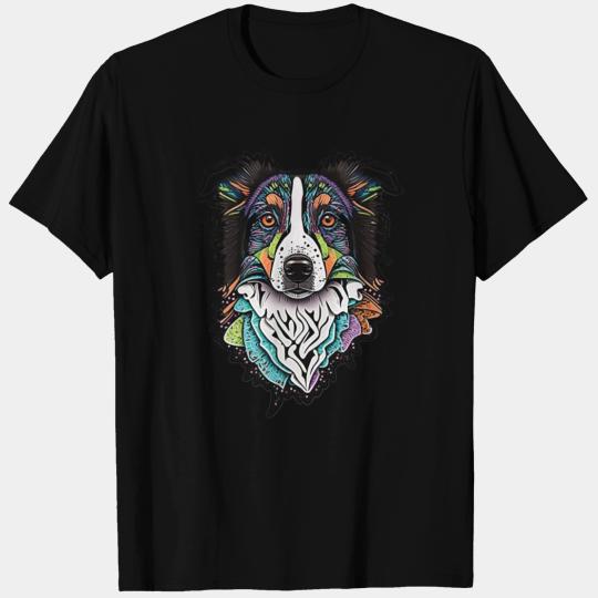 Border Collie Fantasy Dog T Shirts