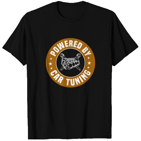 Powered By Car Tuning T Shirts