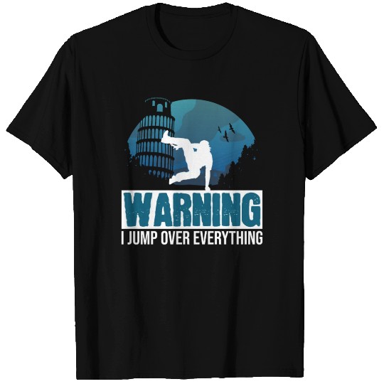 Parkour training, fast, efficient, way, leaping T Shirts
