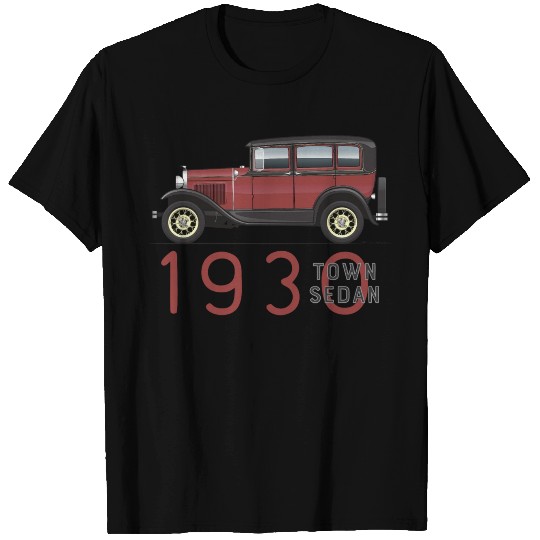 1930 town Maroon T Shirts