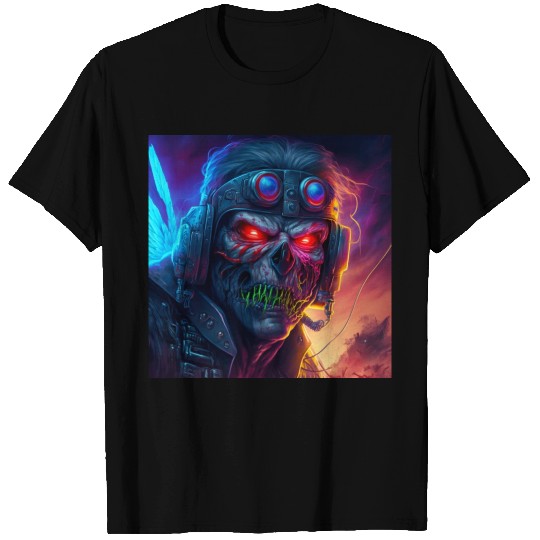 ZOMBIE IRON MAIDEN (version 9) T Shirts