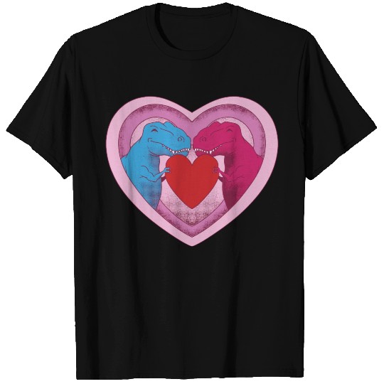 valentines day dinosaur T Shirts