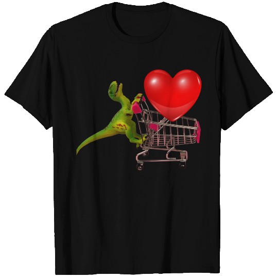 I Steal Hearts Valentines Day Cute Dinosaur Gifts T Shirts