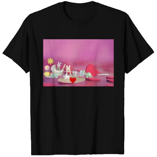 I Steal Hearts Valentines Day Cute Dinosaur Gifts T Shirts