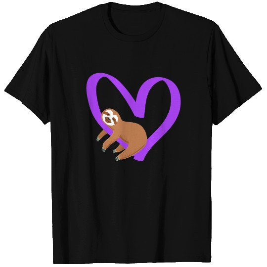 I love my sloth darling love Valentine's Day T Shirts