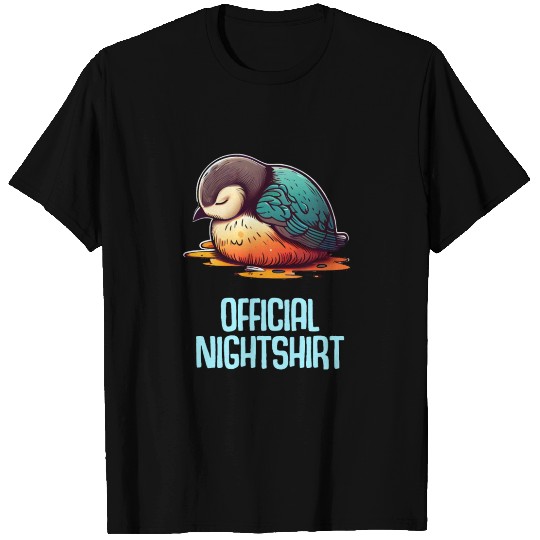 Cute Penguin Sleepshirt Nightwear Nightshirt Sleep T Shirts