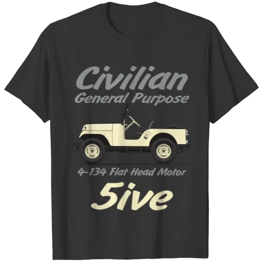 CIVILIAN Concert Ivory T Shirts