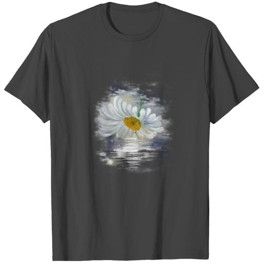 Hand-painted Beautiful Daisy Flower T Shirts