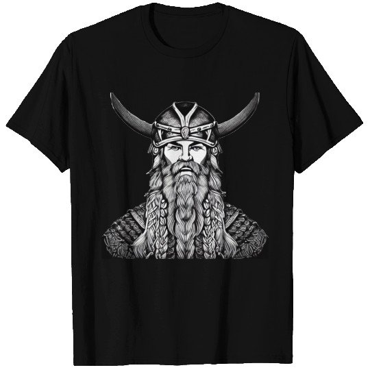Odin Viking Warrior Valhalla Norman T Shirts