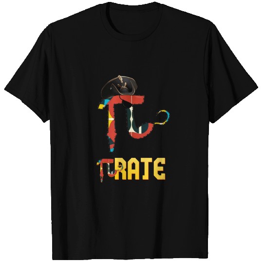 PIrate Pi funny Pirate Pi Math Pi Pun T Shirts