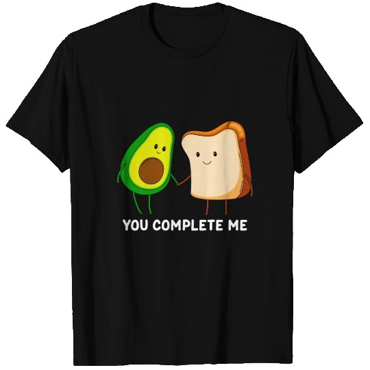 You complete me avocado love couple T Shirts