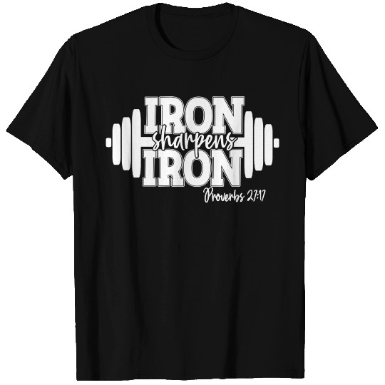 Iron Sharpens Iron, Scripture Verse, Bible Verse T Shirts
