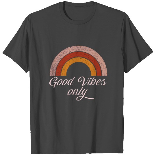 Good V ONLY Orange Rainbow T Shirts