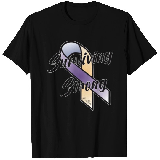Surviving Strong - Bladder Cancer T Shirts