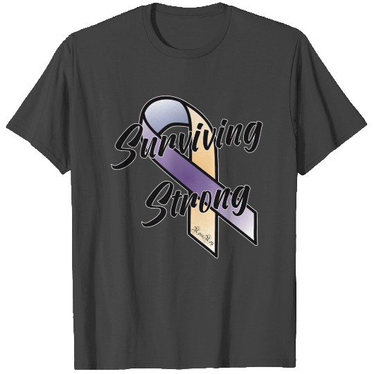 Surviving Strong - Bladder Cancer T Shirts