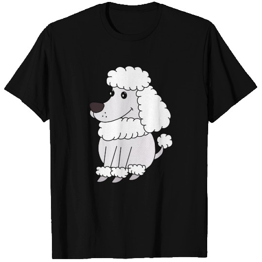 Dog Cartoon Adorable Poodle T Shirts