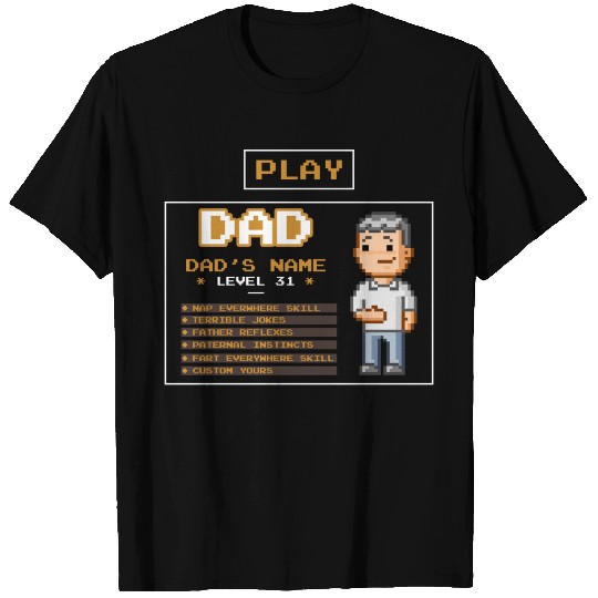 play dad - father's day gift T Shirts