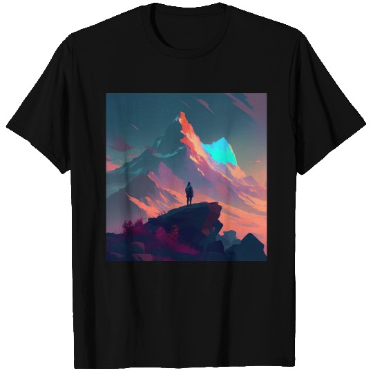 Bluewing Spectral Color Mountain T Shirts