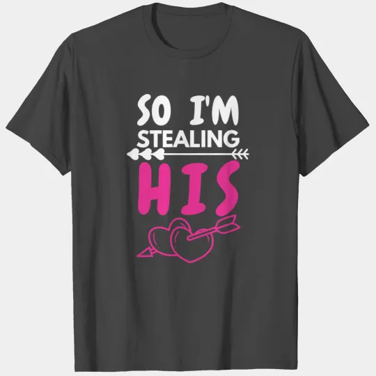 His and hers T Shirts, valentine's day