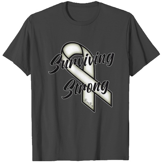 Surviving Strong - Lung Cancer T Shirts