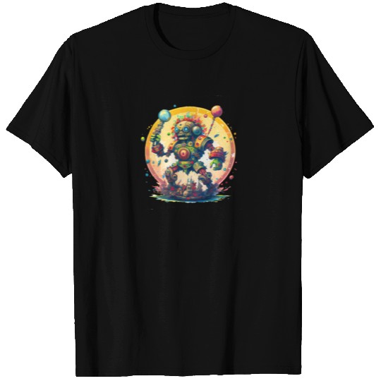 Inca,Maya robot warrior T Shirts