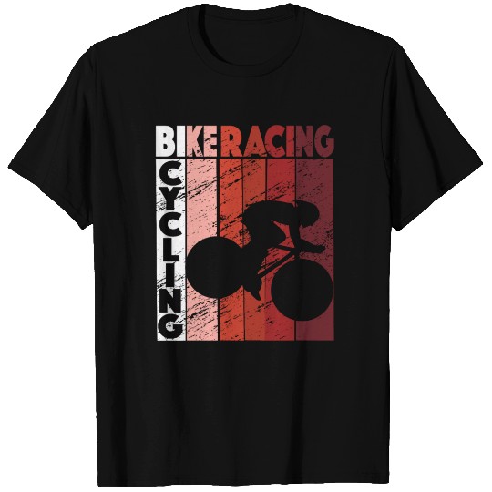 Bike Racing Cycling Bicycle Retro Cyclist T Shirts