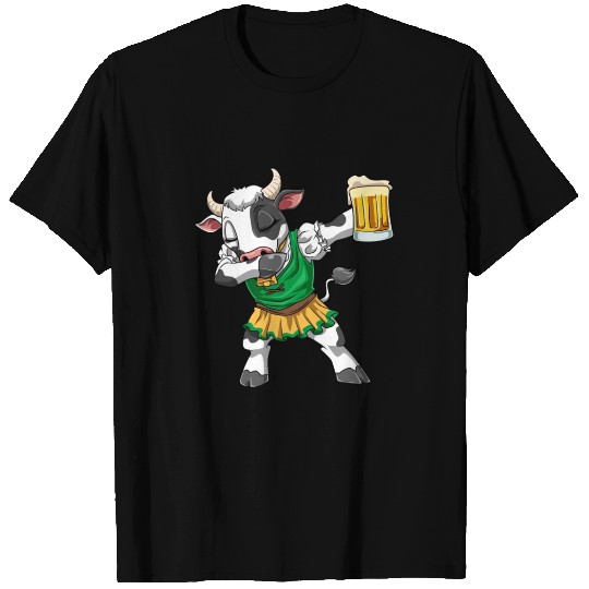 Cow Marquee Beer Dabbing Cows Folk Festival T Shirts