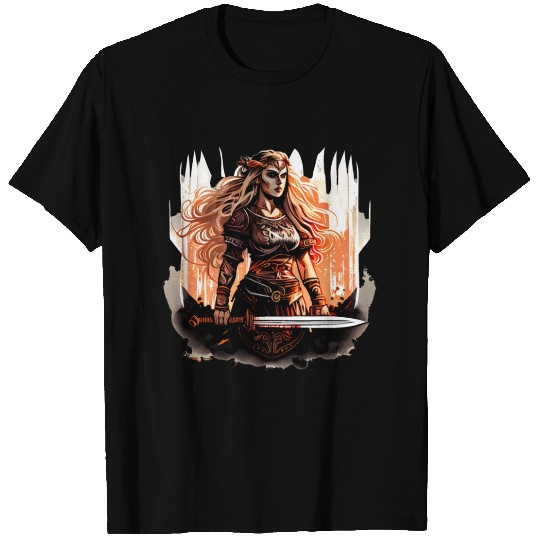 Shield-maiden or Shieldmaiden Amazon T Shirts