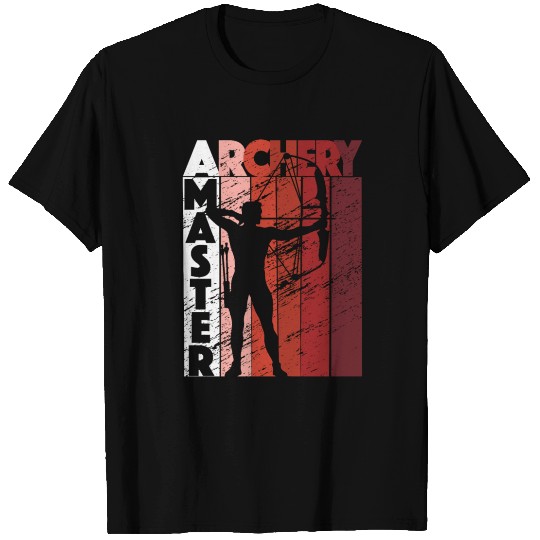 Archery Master Archer Bow Shooting Vintage Sport T Shirts
