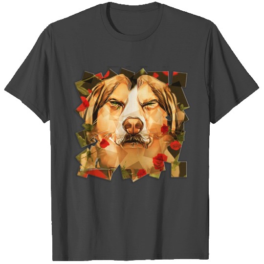 LOVE DOG | THE ROSE T Shirts