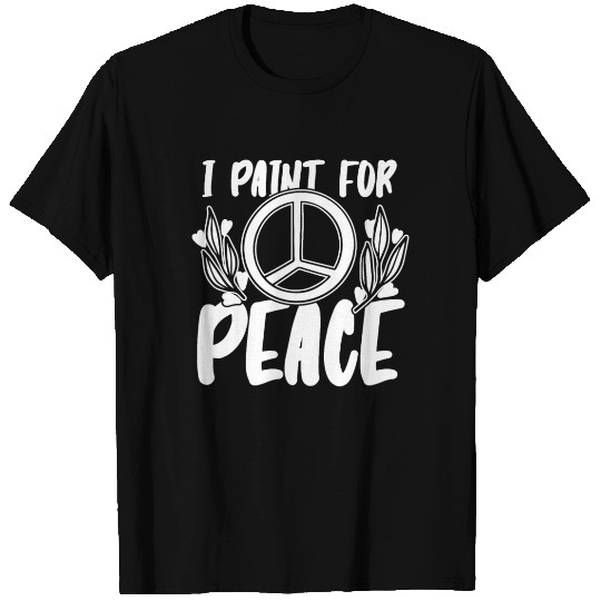 Painter Painting Peace T Shirts