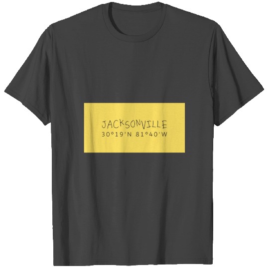 Jacksonville Coordinate's design T Shirts