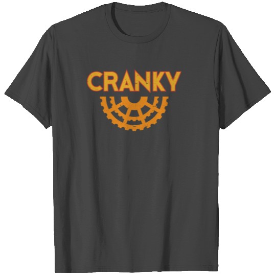 Bicycle Cranky Retro Gift For Cycling Lovers T Shirts