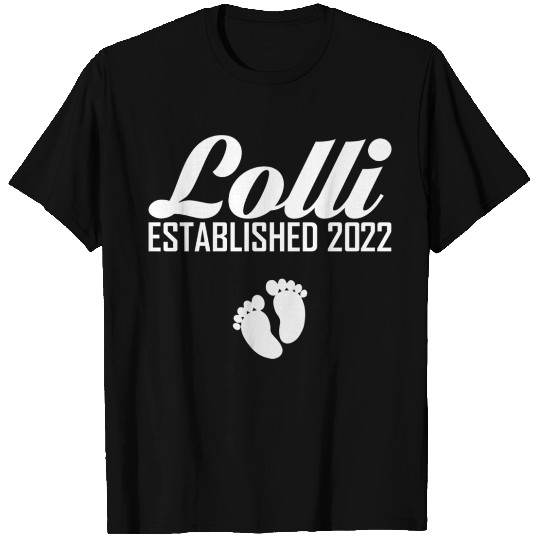 Lolli Established 2022 New Grandma Gift T Shirts