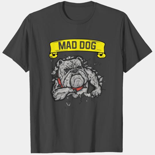 Mad Dog - Pitpull Lover T Shirts